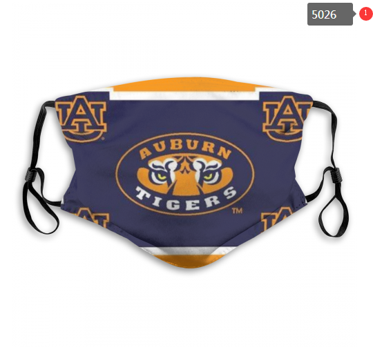 NCAA Auburn Tigers Dust mask with filter->ncaa dust mask->Sports Accessory